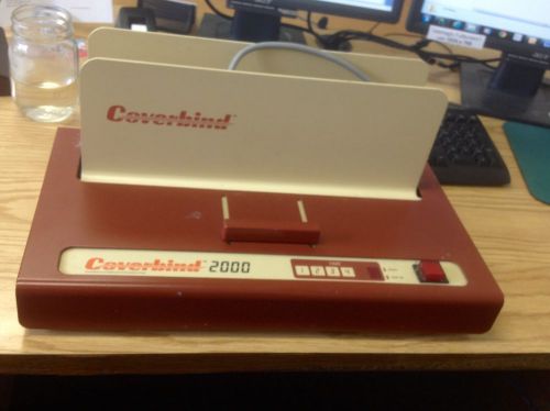Coverbind 2000, Thermal Binding Machine with covers