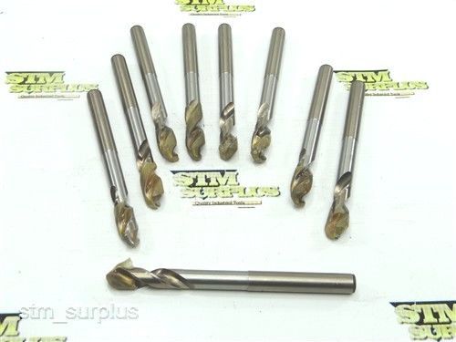 9 hss freshly sharpened union butterfiled straight shank machine drills 15/32&#034; for sale