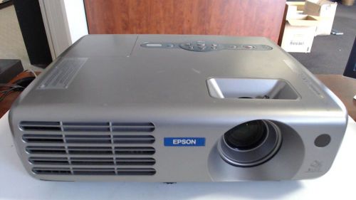 Home theater office epson emp-61 lcd projector high 265 low 0 hours on bulb for sale