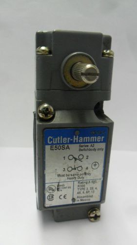 Nice Cutler Hammer Limit Switch  E50AR1 ( E50SA + E59RA + E50DR ) 1Ser.A2