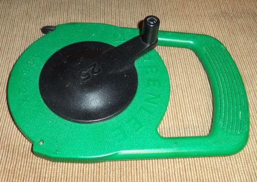 25 foot greenlee flat steel fish tape 438-2x electrical cable puller for sale