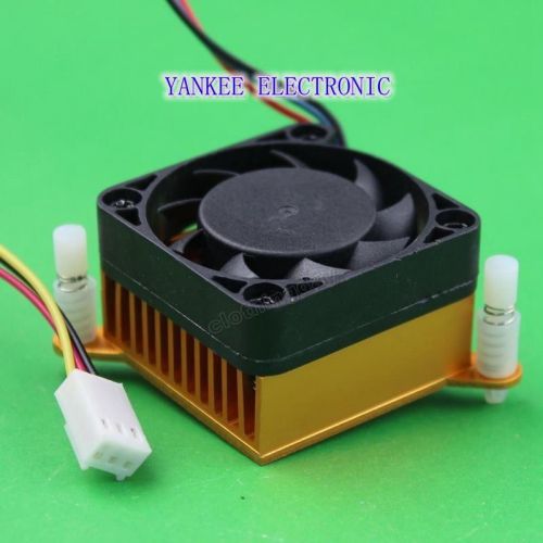 50x aluminum heatsink with fan for pc north bridge chipest cooler cooling for sale