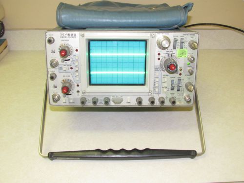 Tektronix 465B 100 Mhz Dual Channel Oscilloscope With Probes, Excellent