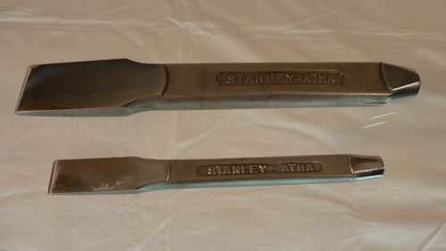 (2) &#034;Stanley-Atha&#034;Cold Chisels