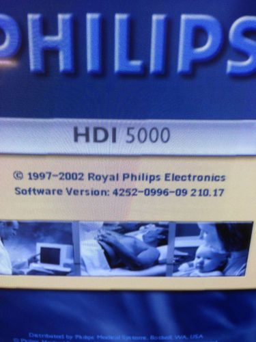 Philips ATL HDI 5000 CV Color  L8-4v ATL L10-5 C4-2  Probes