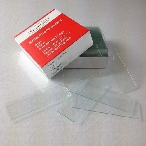 Plain Microscope Slides - Premiere Brand - 144/gr