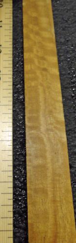 Figured Eucalyptus wood veneer edgebanding 1/2&#034; x 120&#034; on paper with no adhesive