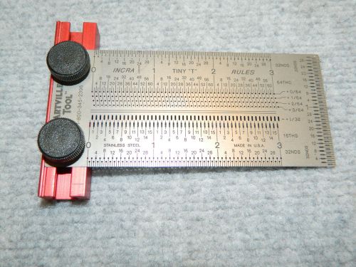 Incra tiny &#034;t&#034; layout / measuring rule for sale