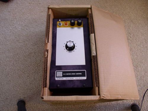 BODINE ELECTRIC CO.  D-C Motor Speed Control # DPM 5030E  NEW!