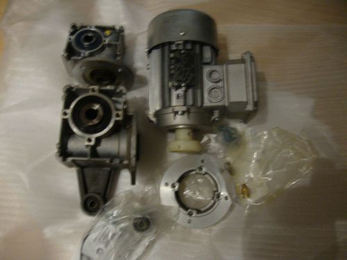 NORD MOTOR WITH TWO GEAR BOXES AND ACCESSORIES