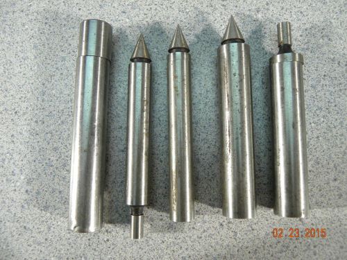 Machinist Spring Loaded Center Punch Point Tip lot of 5