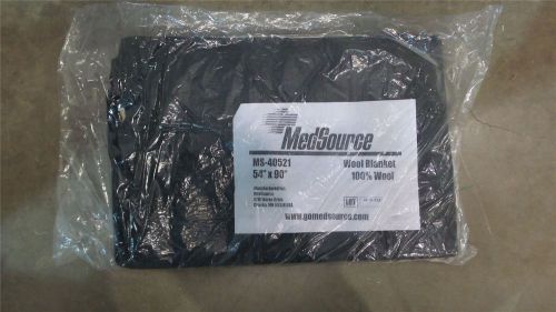 Medsource MS-40521 54 In x 90 In 10 PK Wool Gray Emergency Blanket