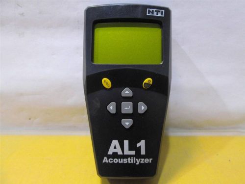 NTI AL1 Acoustilyzer Audio and Acoustic Analyzer AL-1 Microphone SPL Meter OEM
