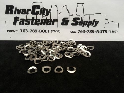 50 of M6 &amp; 30 of M8 &amp; 20 of M10 Stainless Steel Wave / Spring Washers DIN 137A