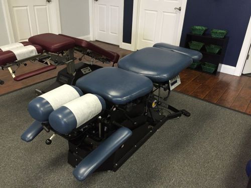 ErgoStyle FX Chiropractic Table elevation and auto flexion made by Chattanooga