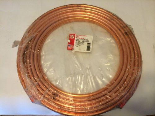 New Streamline Refrigeration Tube Dehydrated 1/2&#034; OD 50&#039; Copper Coil UNS-C12200