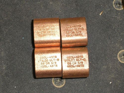 4 ultu ult-5 copper c crimps copper compression tap parallel connectors for sale