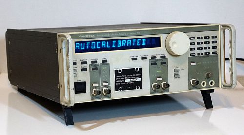 Wavetek 288 synthesized function waveform generator 0.002 hz - 20 mhz, 0-30v for sale