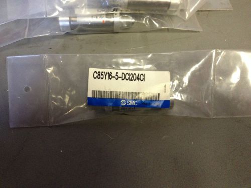 Smc c85y16-5-dc1204c1 pneumatic cylinder *new* for sale