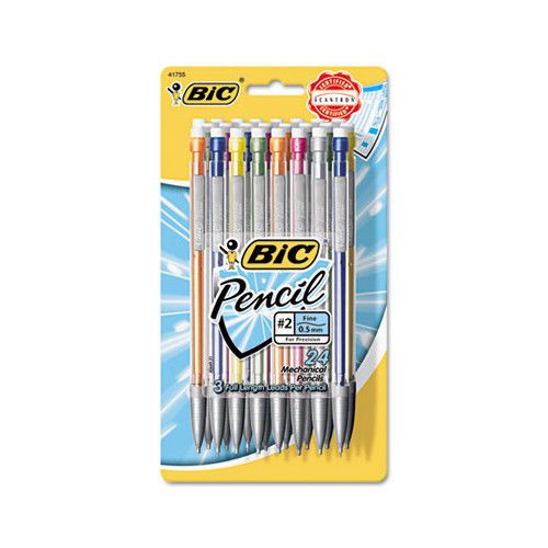 Bic Corporation Mechanical Pencil, 0.5mm, No. 2 Lead