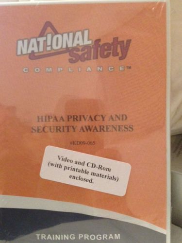 HIPAA Privacy &amp; Security Awareness  DVD Training Kit