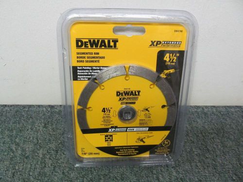 DeWalt DW4740 4 1/2&#034; XP Extended Performance Segmented Rim Diamond Point Blade