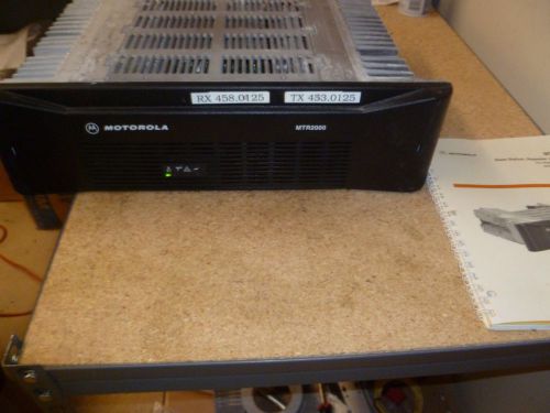 Motorola mtr2000 t5766a uhf base station repeater with manual a for sale