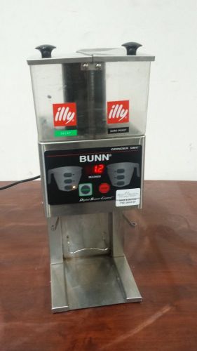 Bunn dual / twin coffee bean &amp; french press grinder fpg-2 dbc for sale