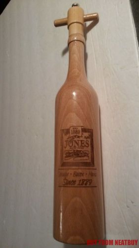 Laser Art Jones Dairy Farm Wood Pepper Grinder Bottle Restaurant Award SHAKER