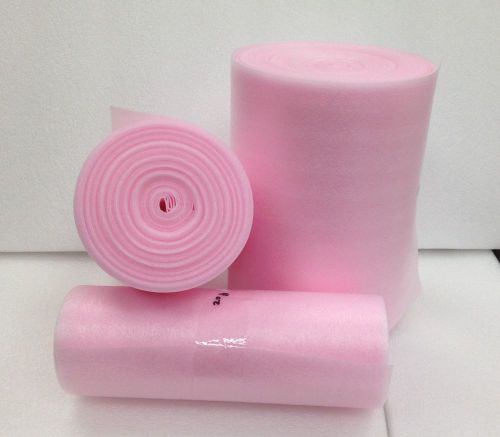 Anti static foam roll for electronics 24&#034; x 25 feet 1/16&#034; perforated every 12&#034; for sale
