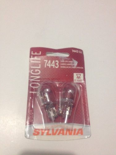 SYLVANIA 7443 Long Life Miniature Bulb  (Pack of 2)