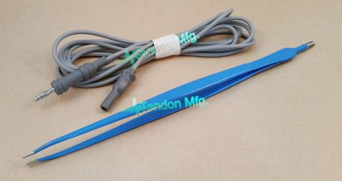 McINDOE Monopolar Forceps Serrated Tip 2 mm + Cord Electrosurgical Instruments