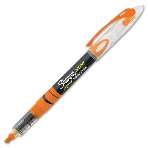 Sharpie Accent Pen-Style Liquid Highlighter -Chisel-Orange Ink -1 Ea- SAN1754466