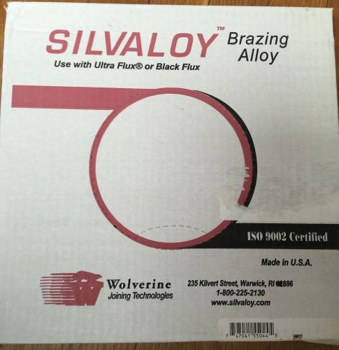 Silvaloy / Brazing 56% Silver Solder 50 troy oz A56T
