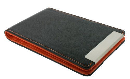 Visol Arman Leather Wallet Card Holder, New in Box