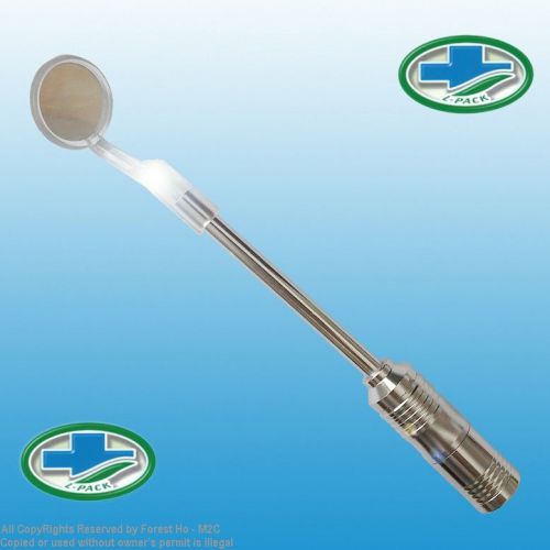 Litpack led professional lighted dental autoclave mouth oral mirror dentist tool for sale