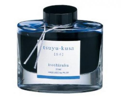 Pilot Iroshizuku Fountain Pen Ink - 50 ml Bottle - Tsuyu-kusa Dayflower (Blue)