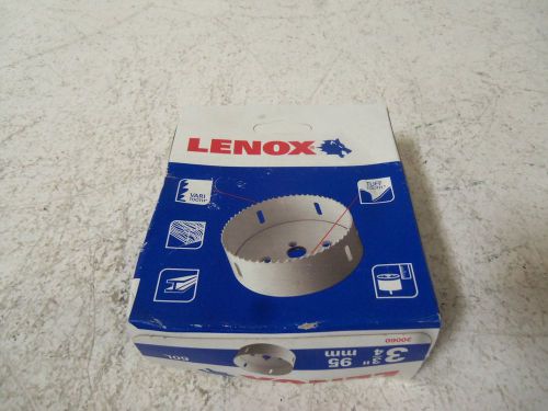 LENOX 30060 HOLE SAW 3-3/4&#034; 95mm *NEW IN BOX*