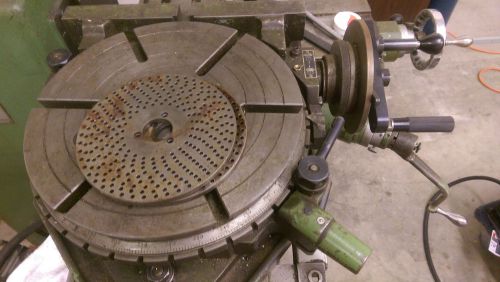 meca 12&#034; Rotary table with indexer