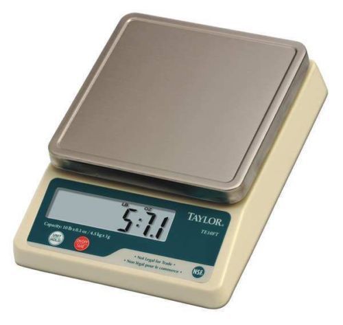 TAYLOR TE10C Digital Packing/Portioning Scale Stainless Steel Platform NEW