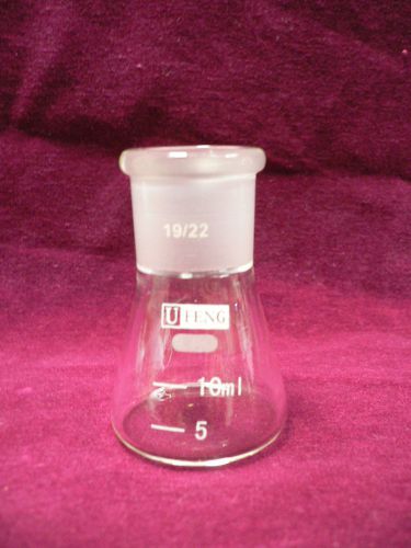 NEW Erlenmeyer Flask, 10mL, 19/22 Outer joint