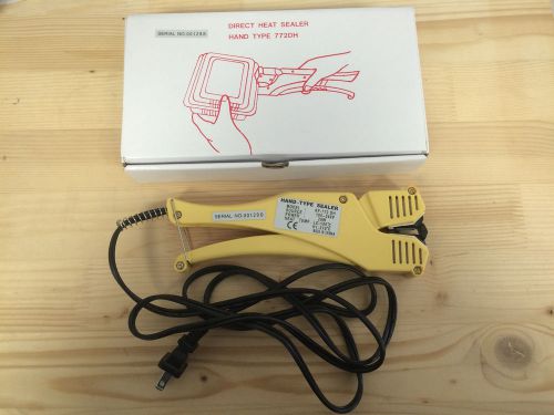 Handheld Clam Shell Sealer Direct Heat Sealer KF-772DH (tested once)