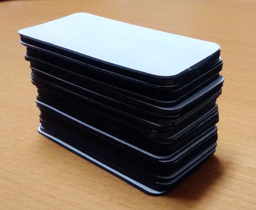 Self adhesive magnets lot of 50 (73mm x 33mm) peel &amp; stick magnets for sale