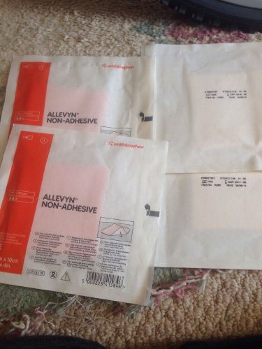 ALLEVYN Non-Adhesive 4in x 4in(10cm x 10cm)  7 Piece Lot Exp date : 2016/2017