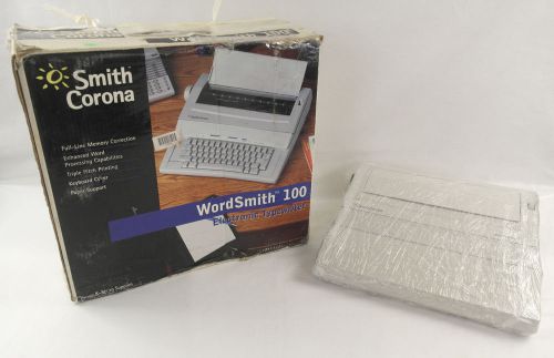 Smith Corona WordSmith 100 Electronic Typewriter  Model# KA-11