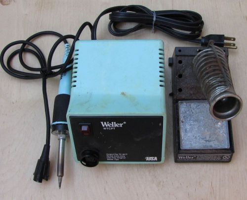 Weller WTCPT Solder Station with TC201 Iron and Stand, Good Cond and Work Great!