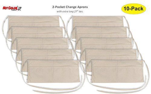 2 Pocket Waist Apron (10-Pack)