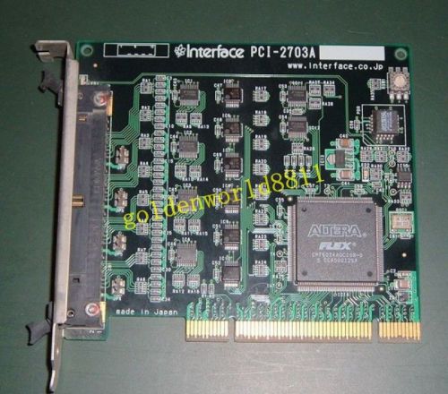 Interface Data acquisition card PCI-2703A good in condition for industry use