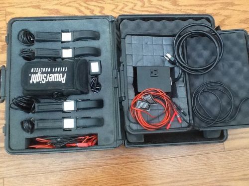 Summit technology power sight PS3000 energy analyzer &amp; accessory case