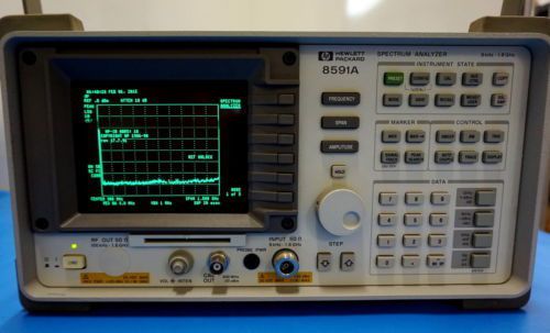 Agilent hp 8591a spectrum analyzer 9khz-1.8ghz for sale